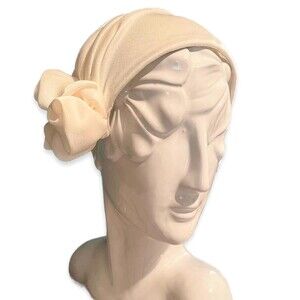 Vintage Bianchi Ivory Fascinator with Roses | Bridal Wedding Headwear |Tea Party